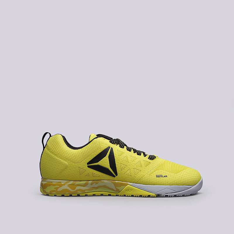 мужские желтые кроссовки Reebok R Crossfit Nano 6.0 AR3295 - цена, описание, фото 1